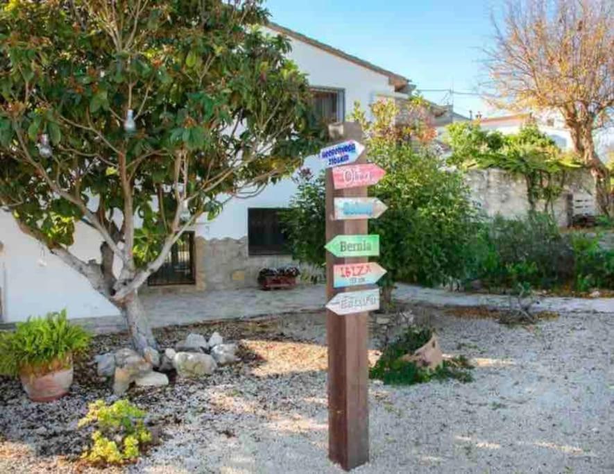 Private Apartment ' Estufa' With A Beautiful View Teulada Exterior foto
